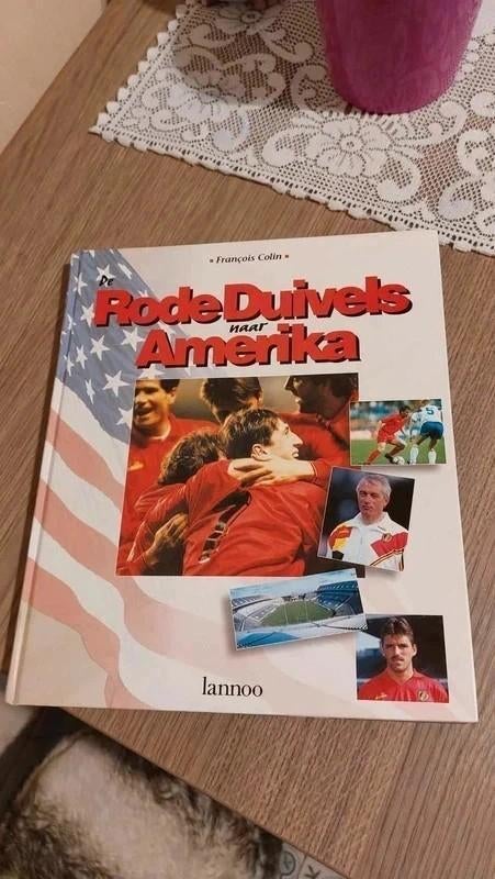 De Rode Duivels naar Amerika / François Colin, Sport de ballon, Enlèvement ou Envoi, François Colin & Raf Willems, Comme neuf