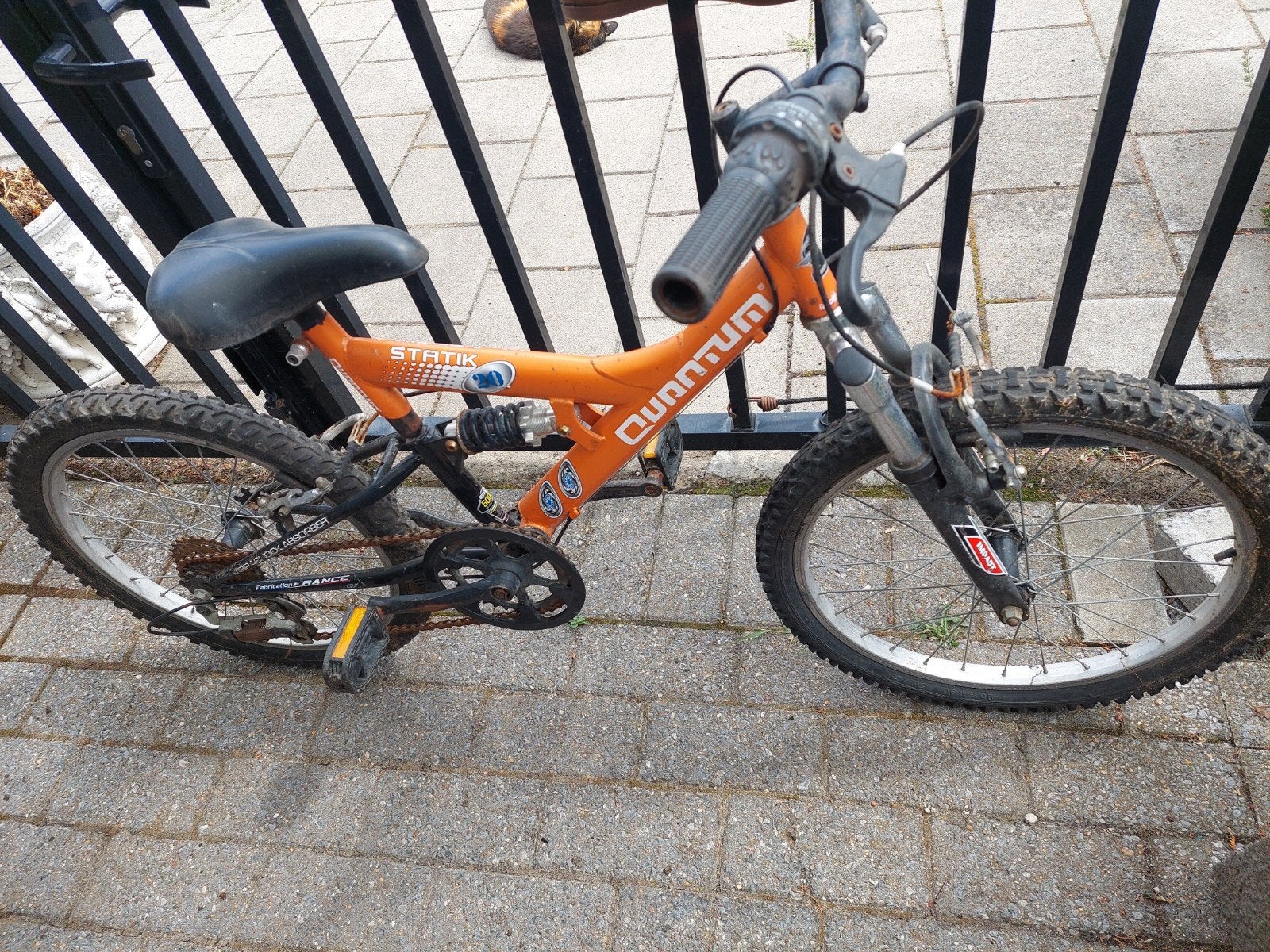 kinderfiets, Enlèvement