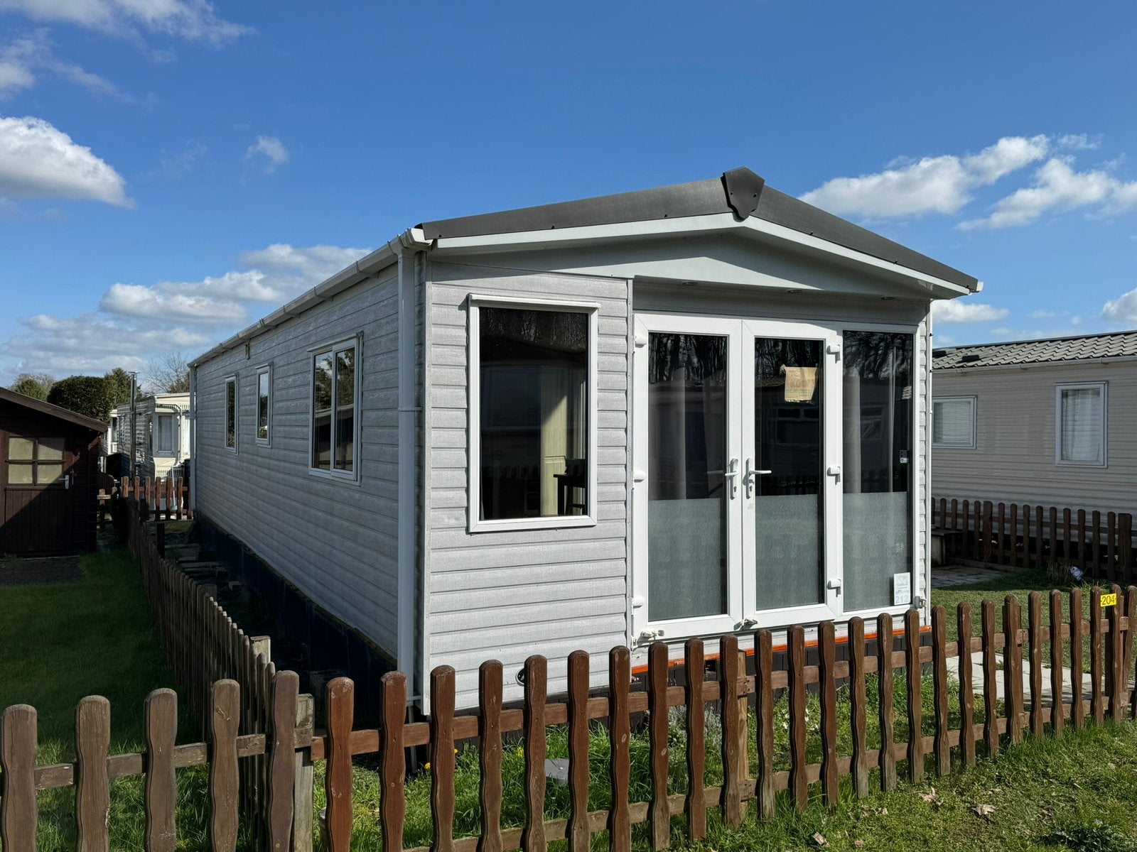 Mooie stacaravan te koop, Caravanes & Camping, Caravanes résidentielles