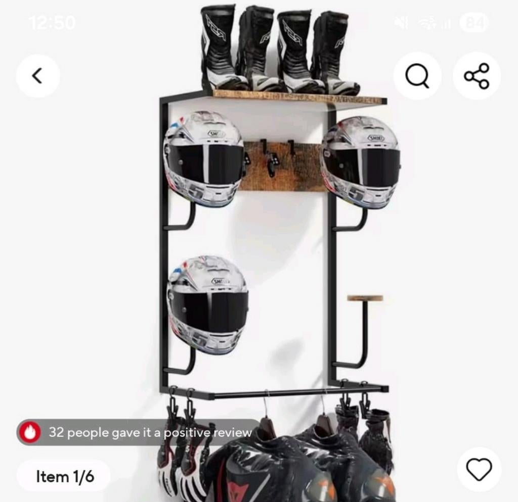 Wandrek moto - nieuw, Ophalen