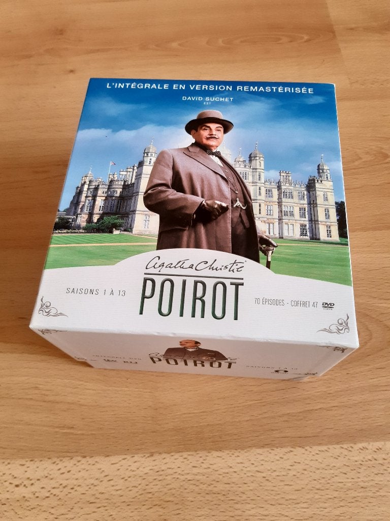 Box complet DVD Hercule Poirot - l'intégral, À partir de 18 ans, Comprend un boîtier, Comme neuf, Français