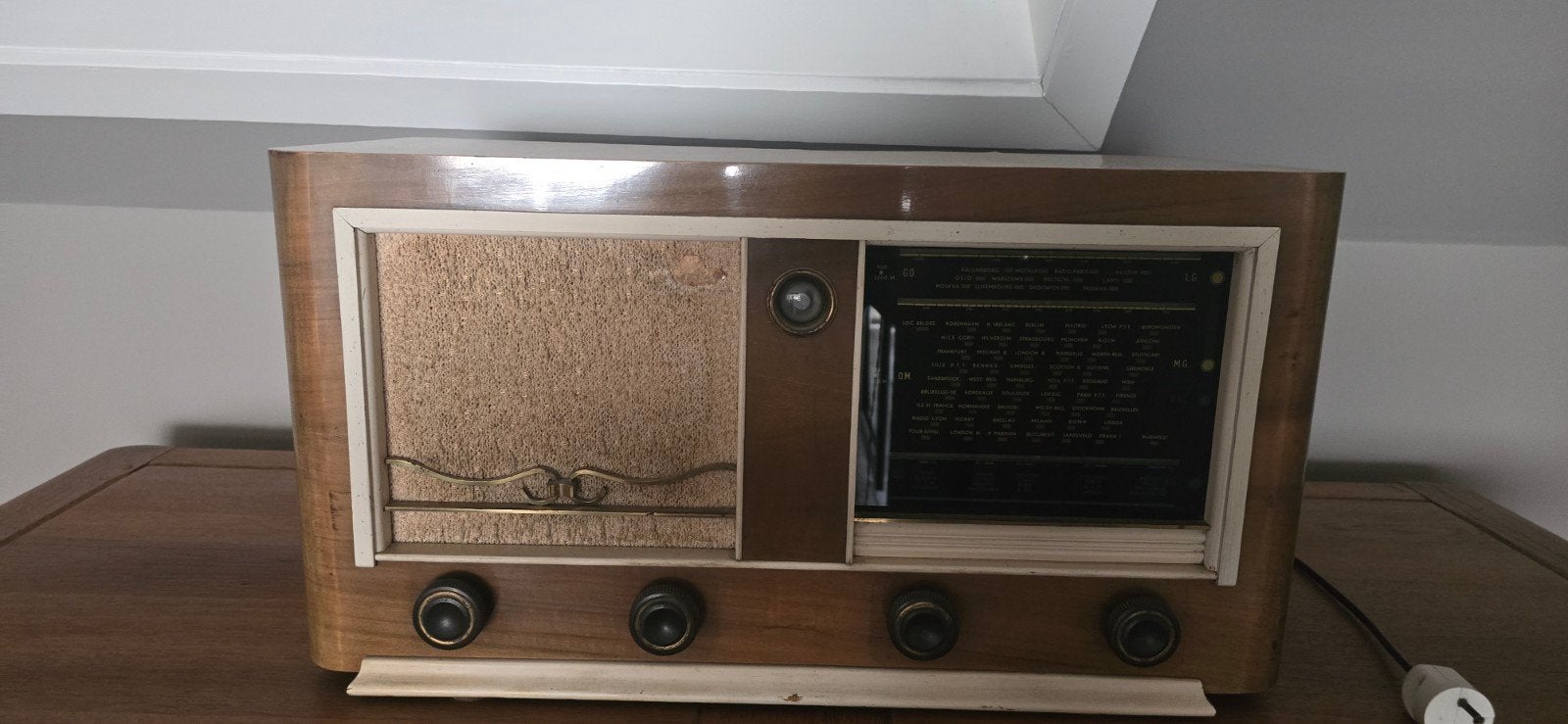 oude radio, Audio, Tv en Foto, Radio's, Ophalen, Radio