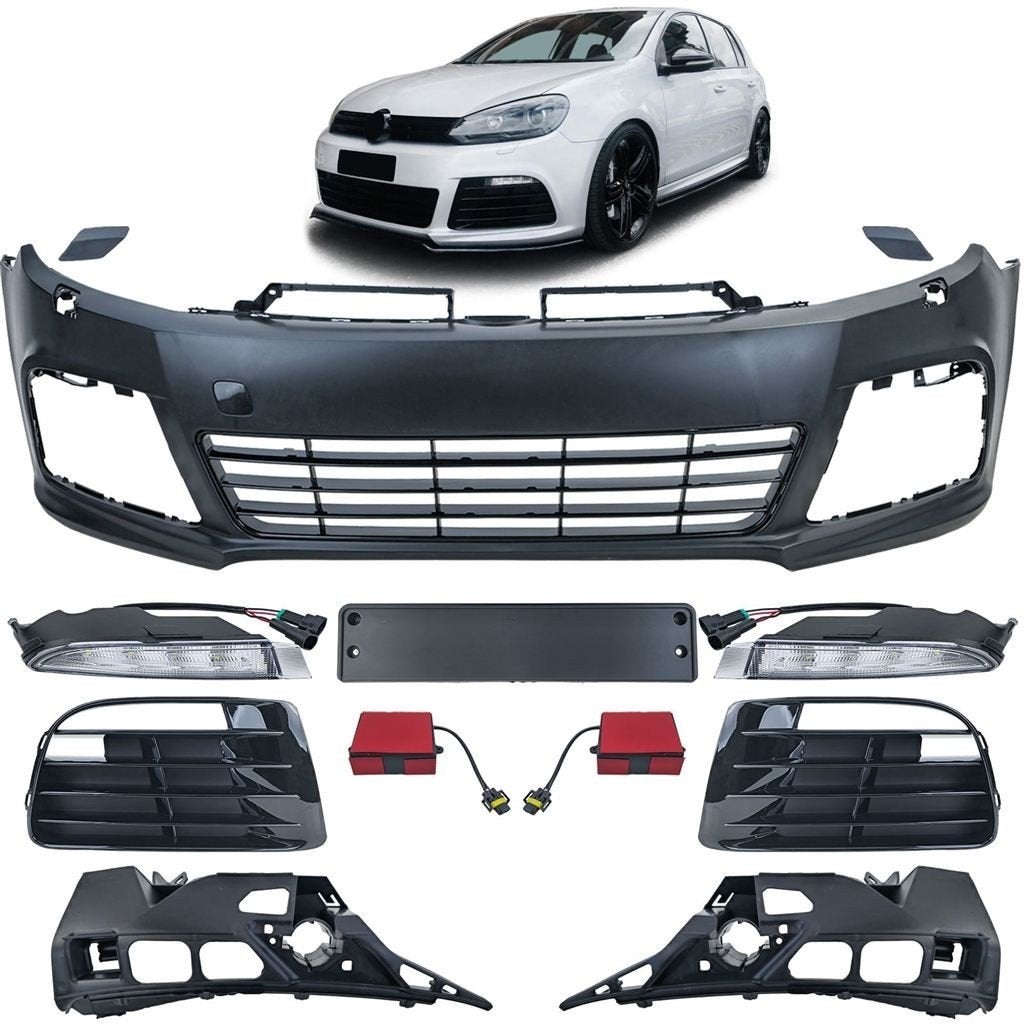 R20 Look Voorbumper Set Geschikt Voor Volkswagen Golf 6, Verzenden