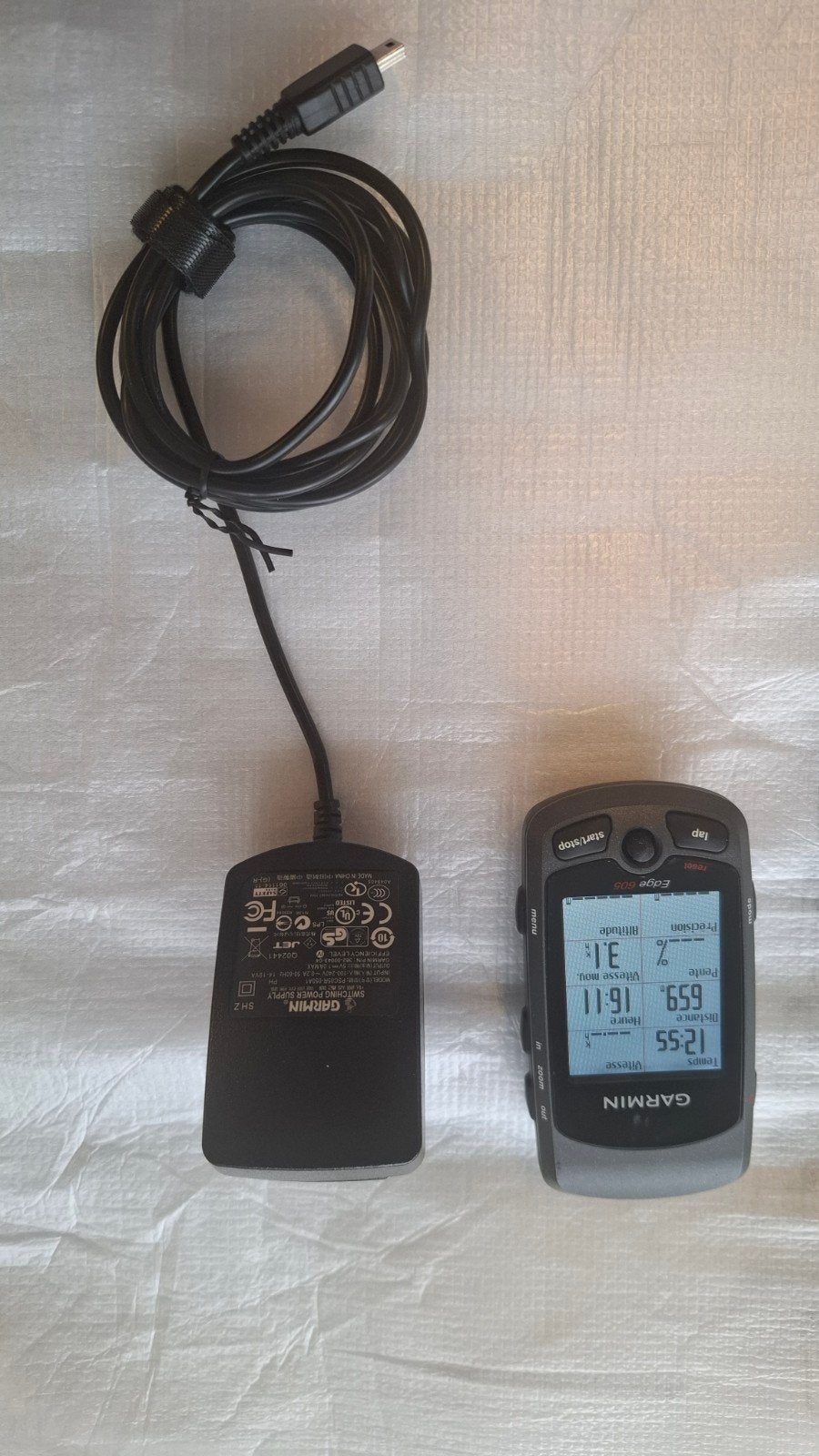 Garmin Edge 605 in goede staat, Fietsen en Brommers, Ophalen of Verzenden