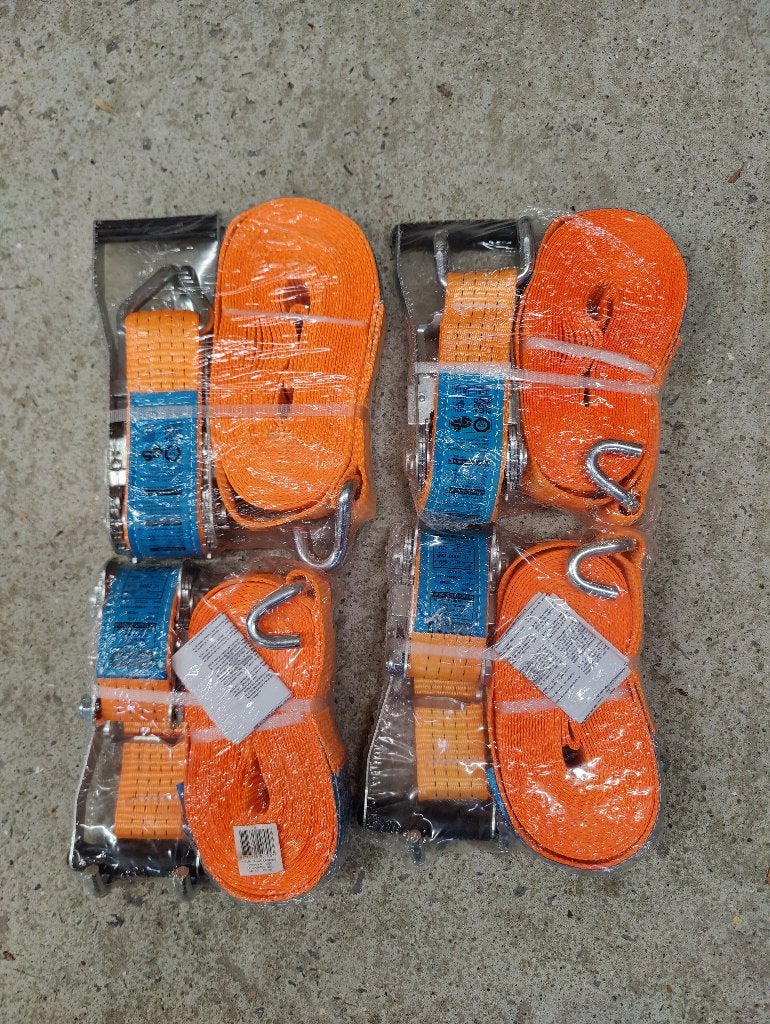 REMA Cargo Lashing Spanband 50mm x 9m (4ST), Bricolage & Construction, Enlèvement ou Envoi, Neuf, Manuelle