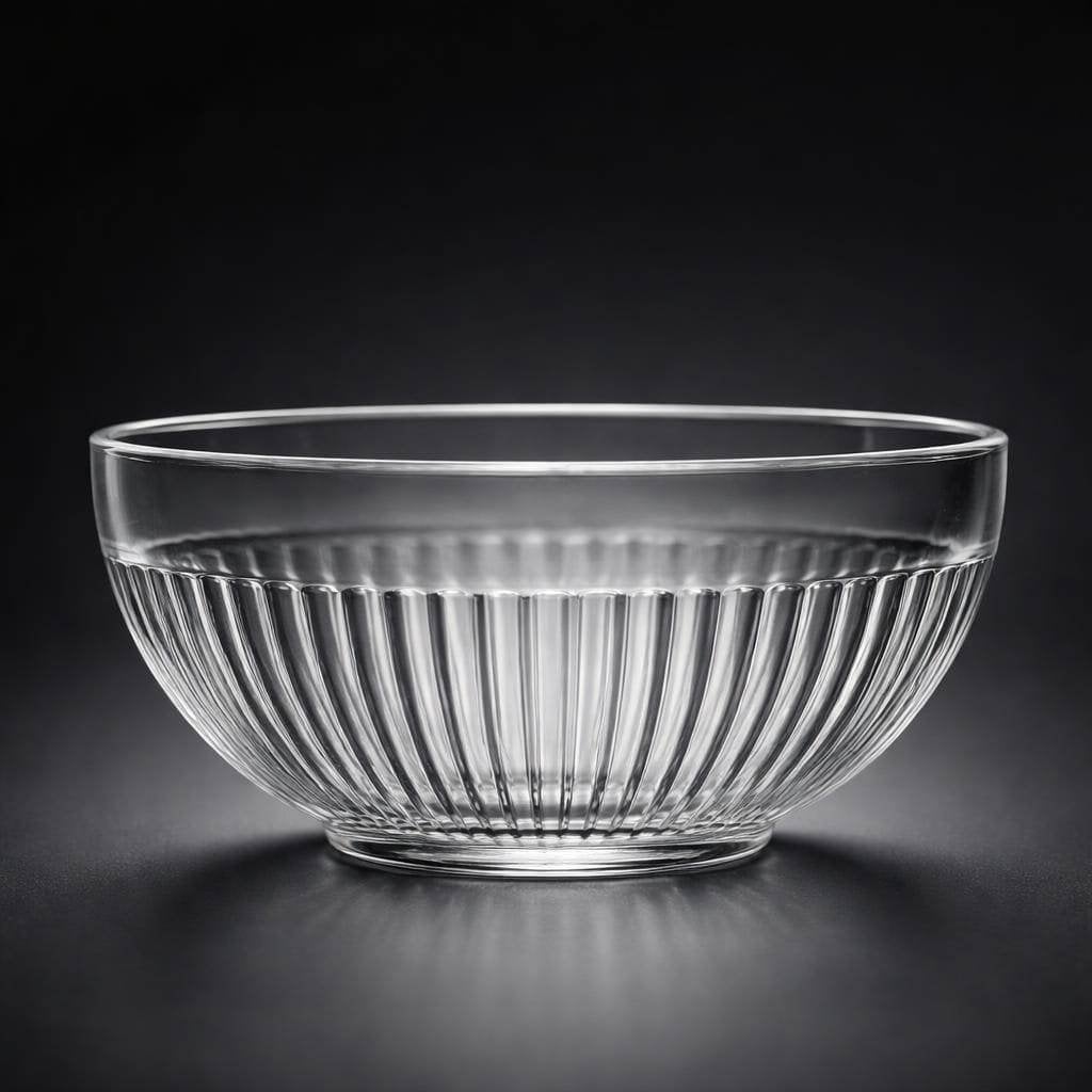Saladier en verre Lawe., Maison & Meubles, Cuisine | Vaisselle, Neuf, Verre, Enlèvement