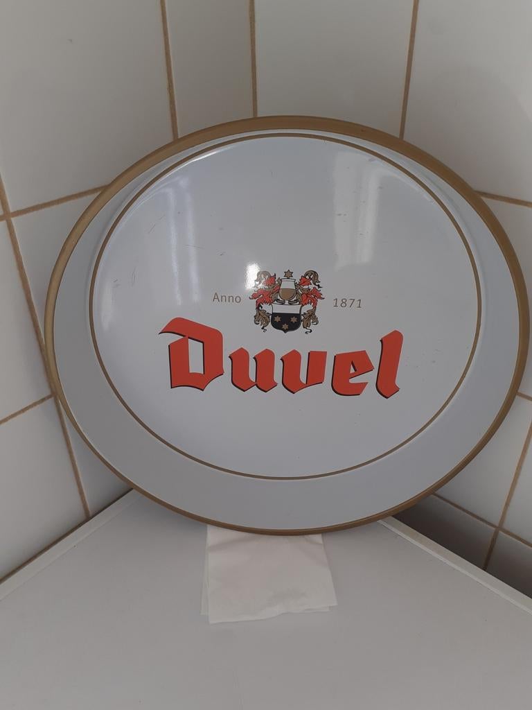 Duvel dienblad, Verzamelen, Ophalen, Duvel