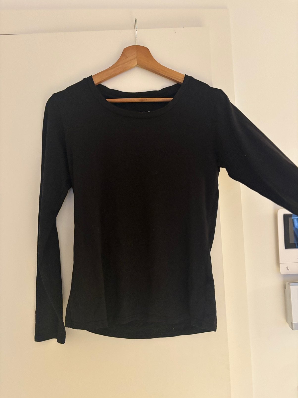 Zwarte thermische trui dames | Maat M | Goede staat, Kleding | Dames, Topjes, Ophalen of Verzenden, Zo goed als nieuw, Maat 38/40 (M)
