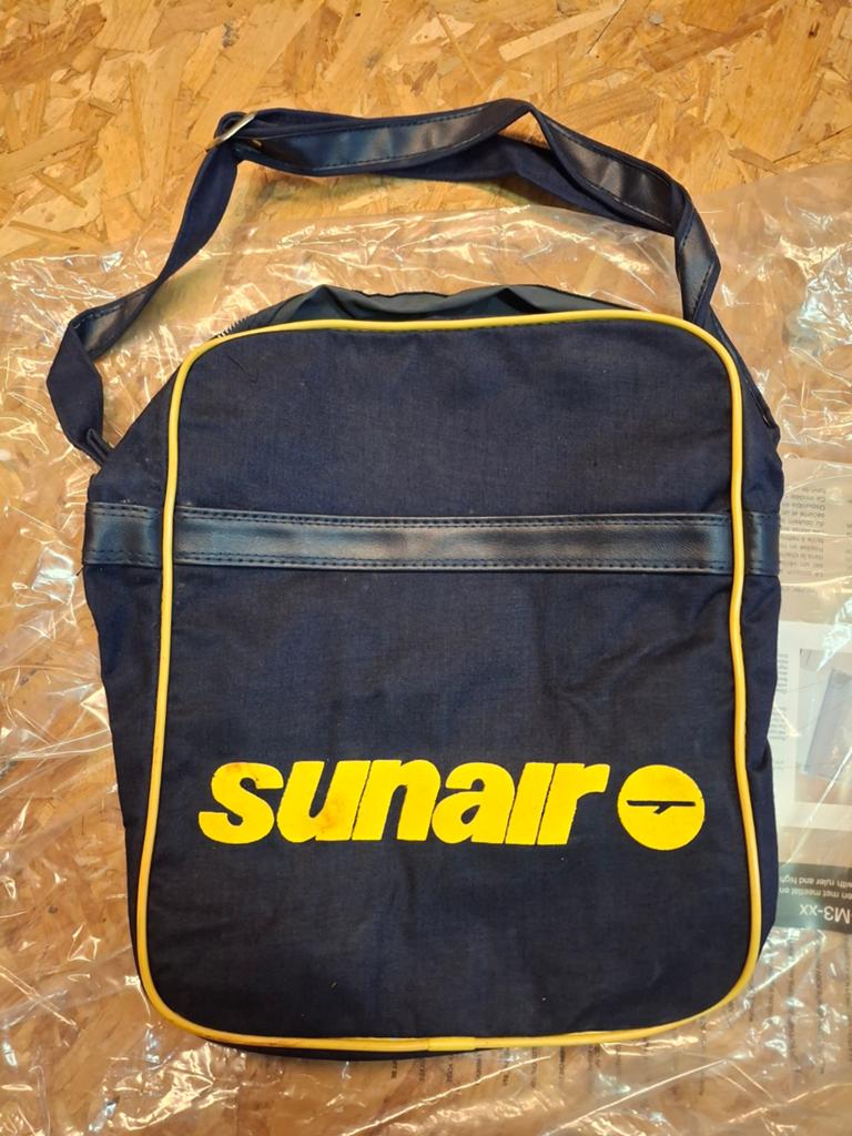 Vintage sunair tas jaren 70 - 80 NIEUW, Ophalen of Verzenden