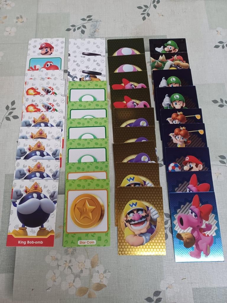Kaarten van super Mario van panini, Ophalen of Verzenden