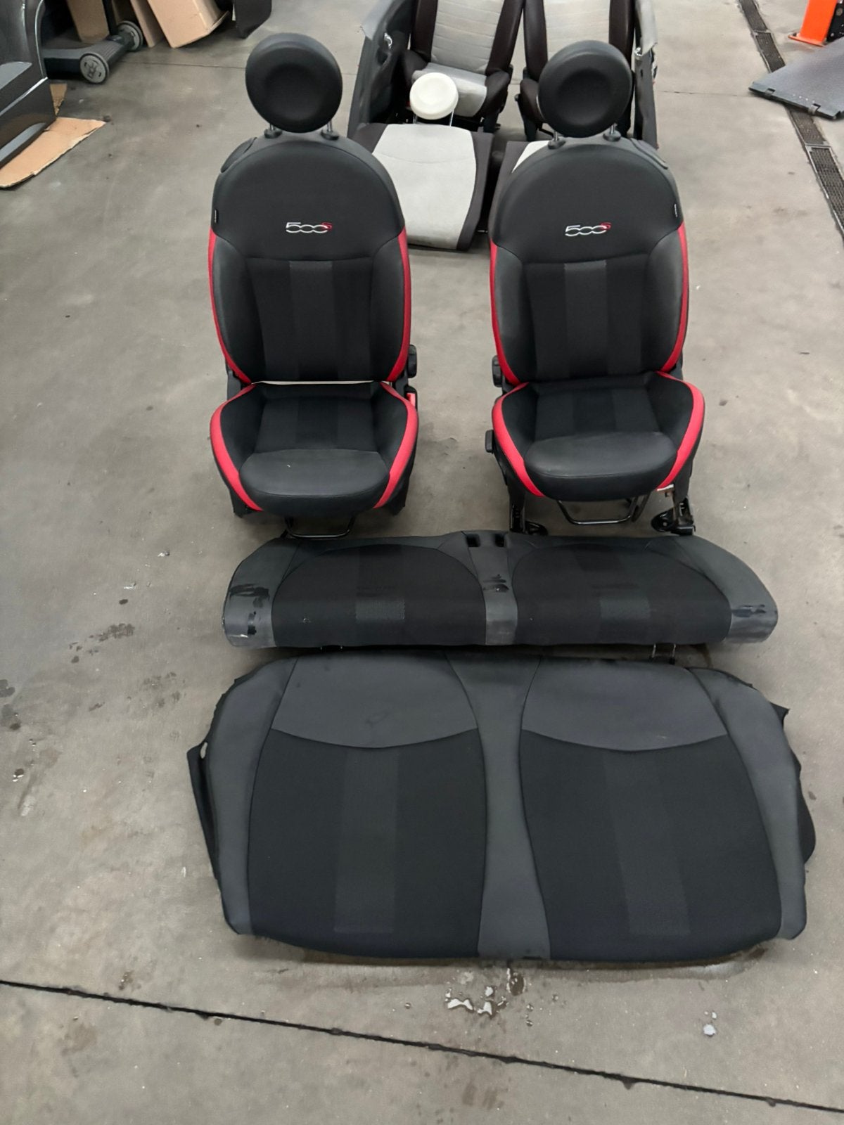 Interieur fiat 500 sport, Ophalen, Fiat