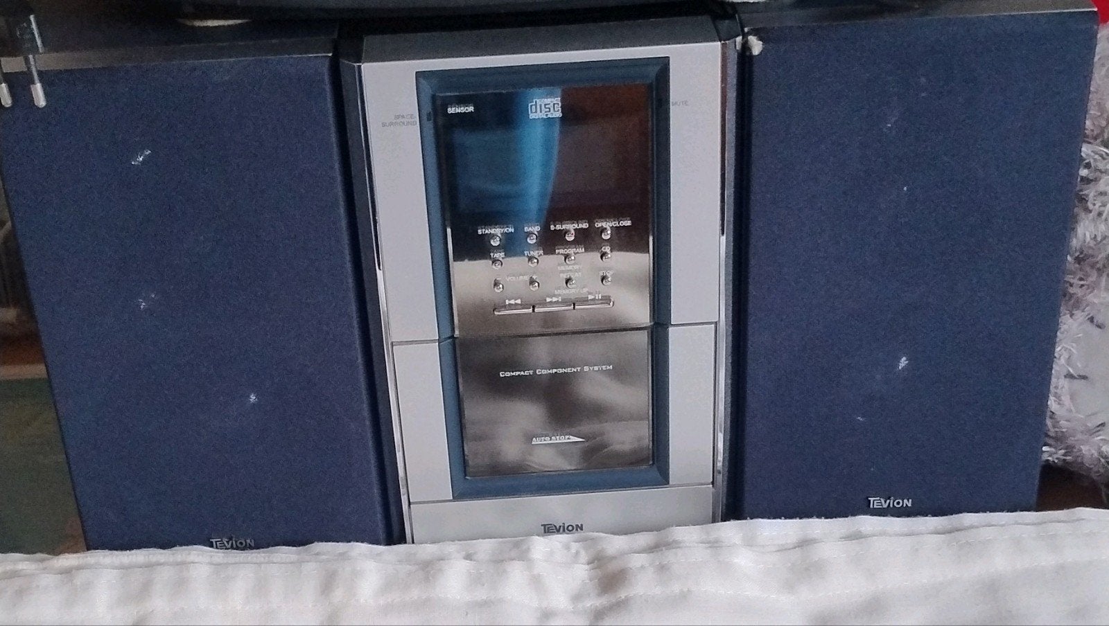 radio cd met losse boxen, Ophalen