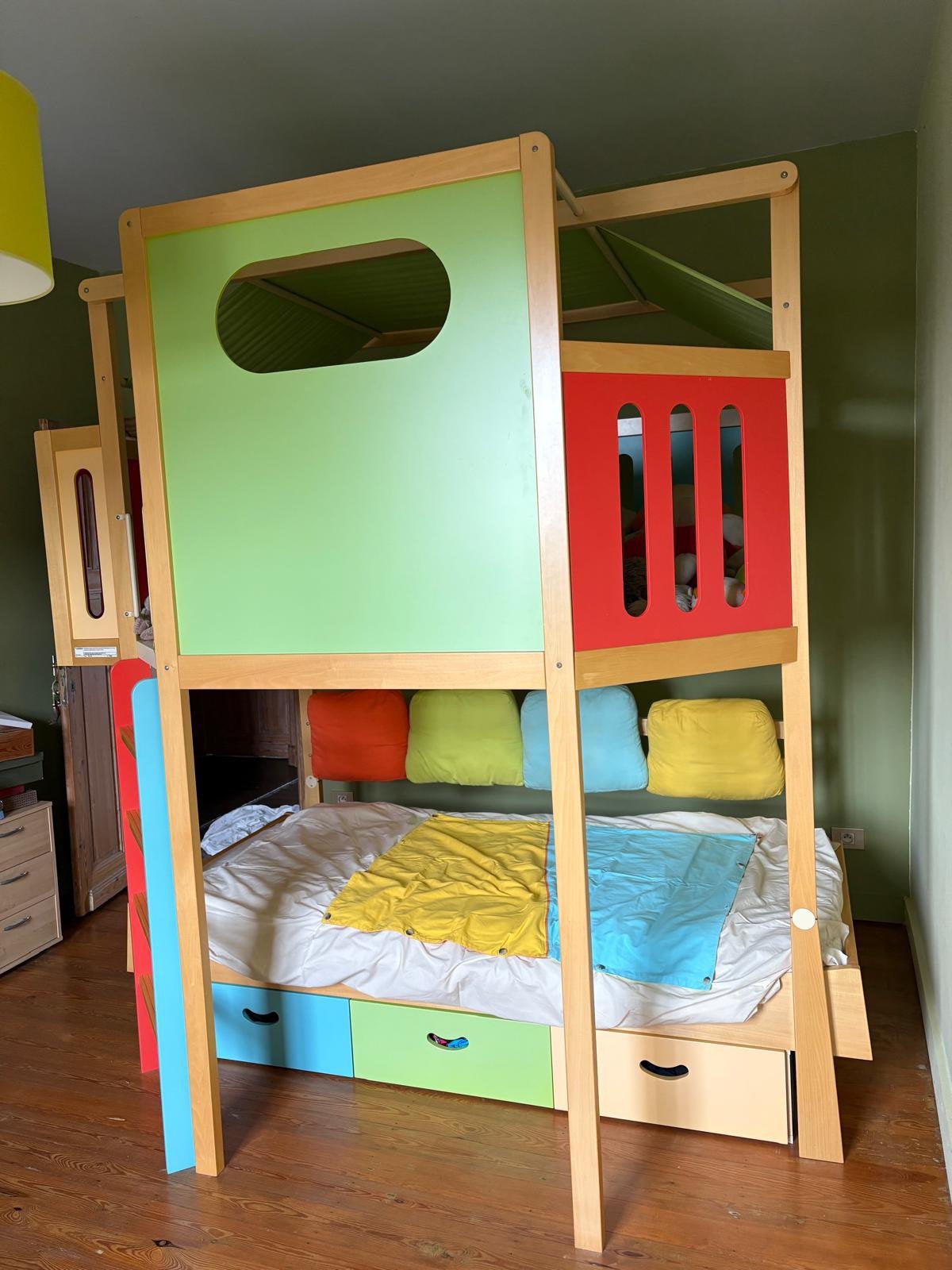 Kinderbed, Kinderen en Baby's, Ophalen, Zo goed als nieuw