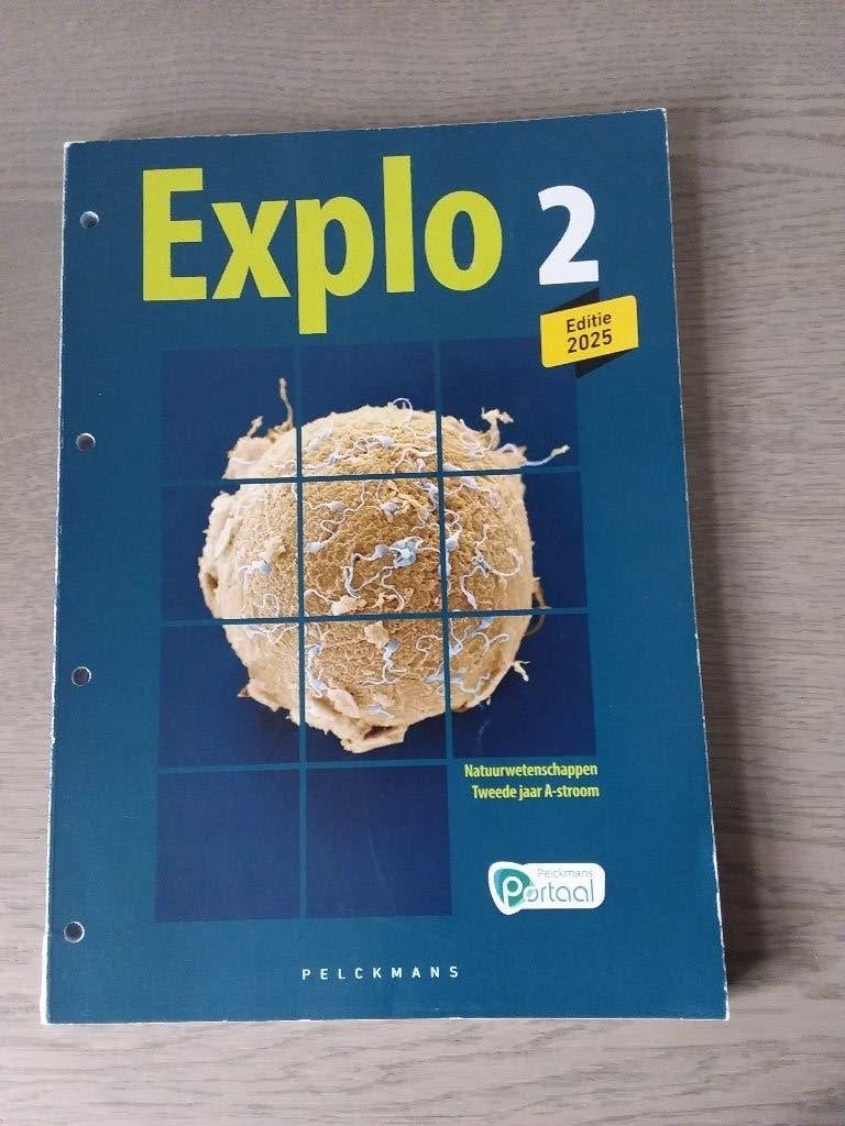 Explo 2 leerwerkboek natuurwetenschappen 2a, Boeken, Ophalen, Zo goed als nieuw, ASO, Natuurkunde