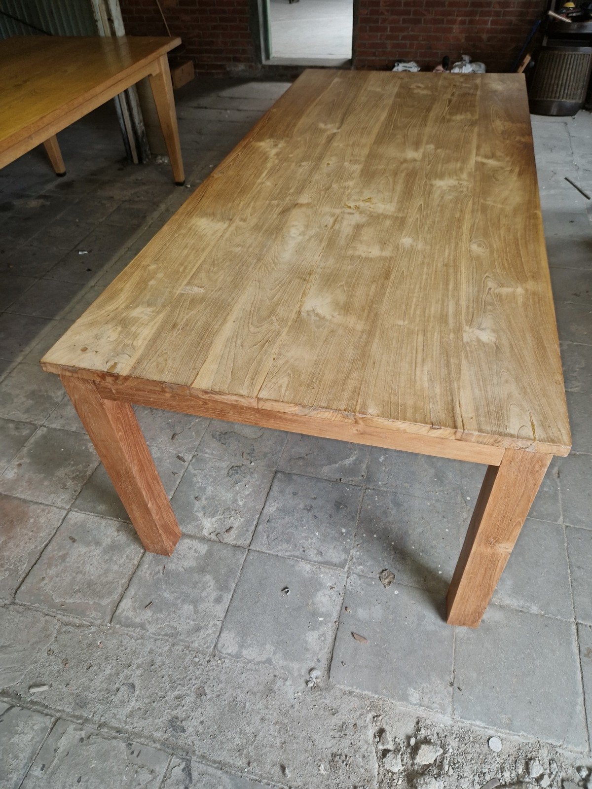 Boerentafel eettafel, Huis en Inrichting, Ophalen, Eikenhout