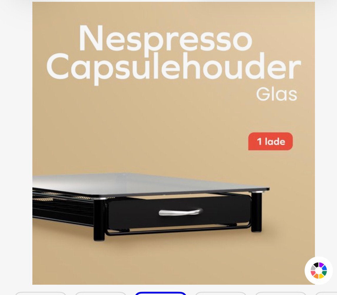 Porte-capsules, Comme neuf, Enlèvement, Autres marques, Nespresso