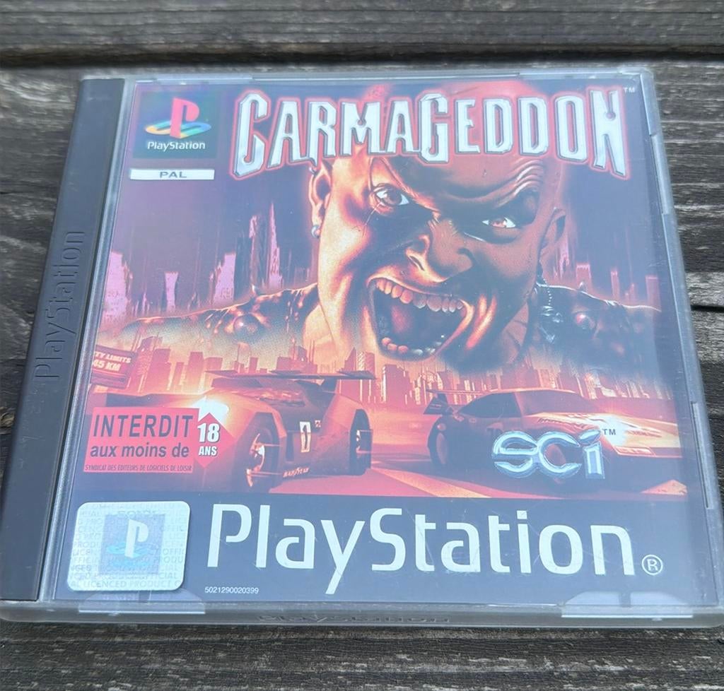 Carmageddon ps1, Games en Spelcomputers, Ophalen of Verzenden, Zo goed als nieuw