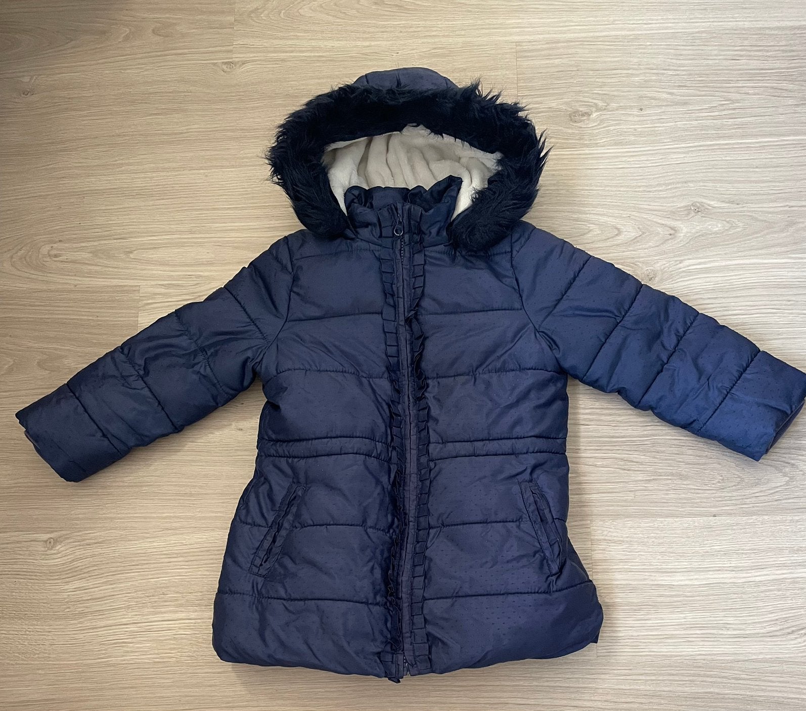 Winterjas Sergent Major maat 116, Kinderen en Baby's, Ophalen of Verzenden, Zo goed als nieuw, Meisje, Jas