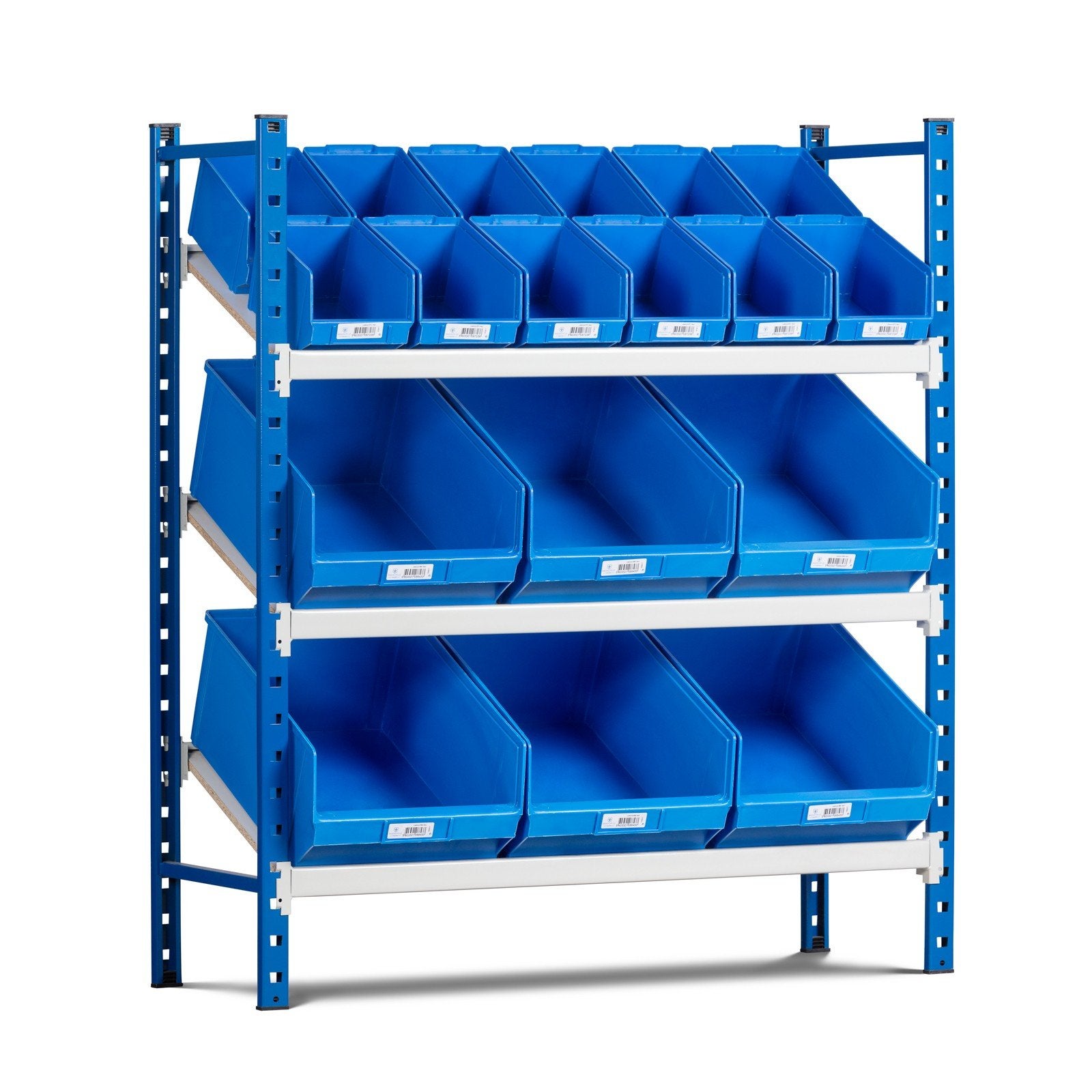 ÉTAGÈRE PROFESSIONNELLE AVEC BAC EN PLASTIQUE, Enlèvement ou Envoi, Belgique, BELRACK, Métal