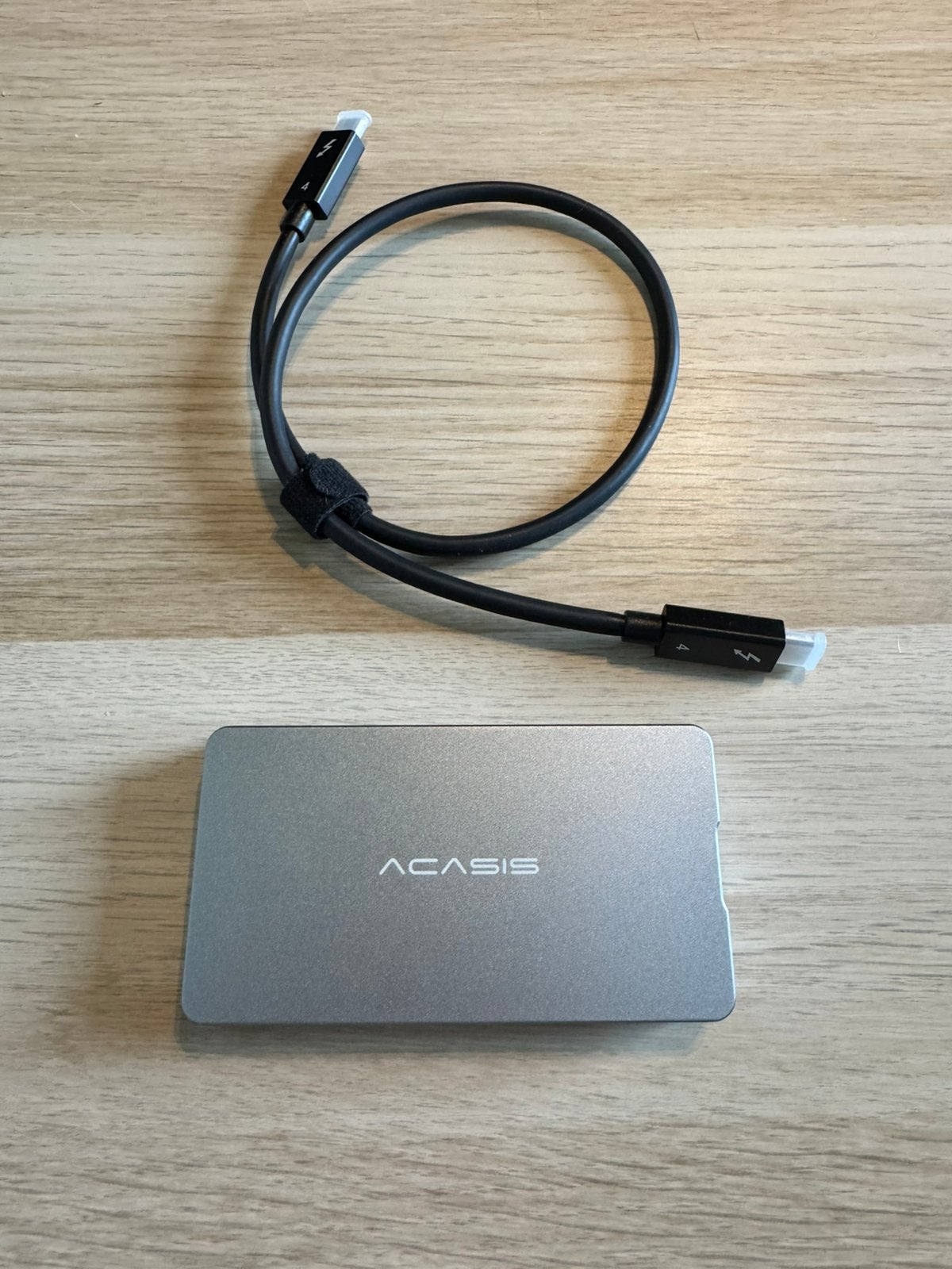 ACASIS (1TB) Thunderbolt 4 SSD + Samsung 980 NVMe SSD 1TB, Ophalen, Zo goed als nieuw, Thunderbolt, SSD