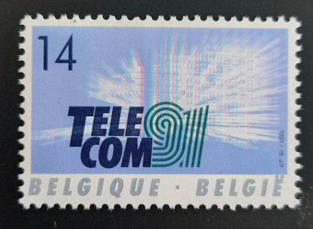 Belgique : COB 2427 ** Telecom 1991., Timbres & Monnaies, Sans timbre, Neuf, Enlèvement ou Envoi, Non oblitéré