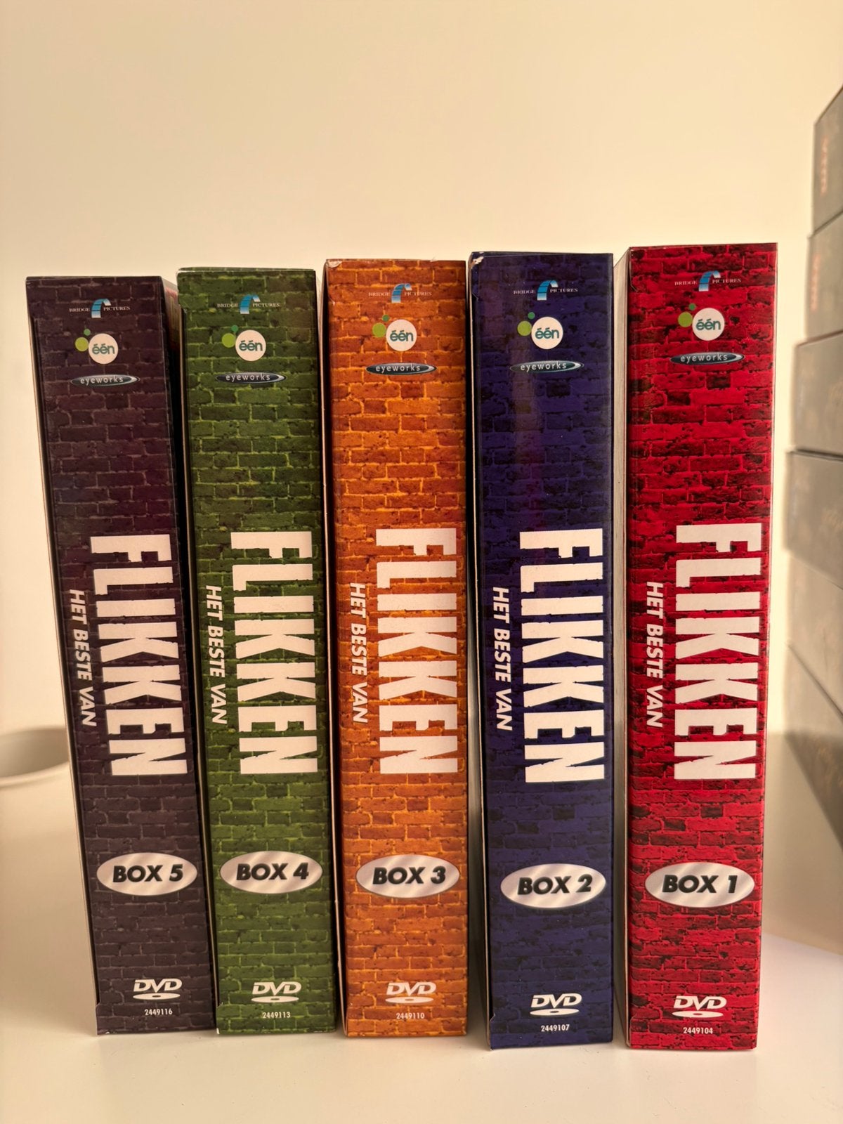 Dvd box Flikken 5 seizoenen, Ophalen of Verzenden, Zo goed als nieuw
