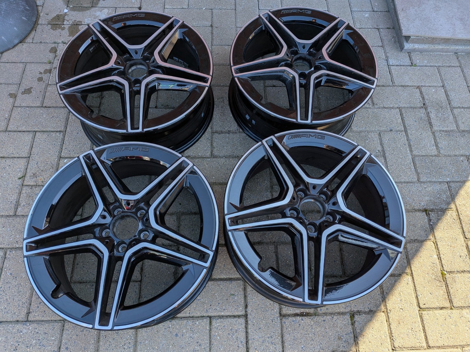 4 jantes Mercedes AMG d'origine, Enlèvement, Comme neuf