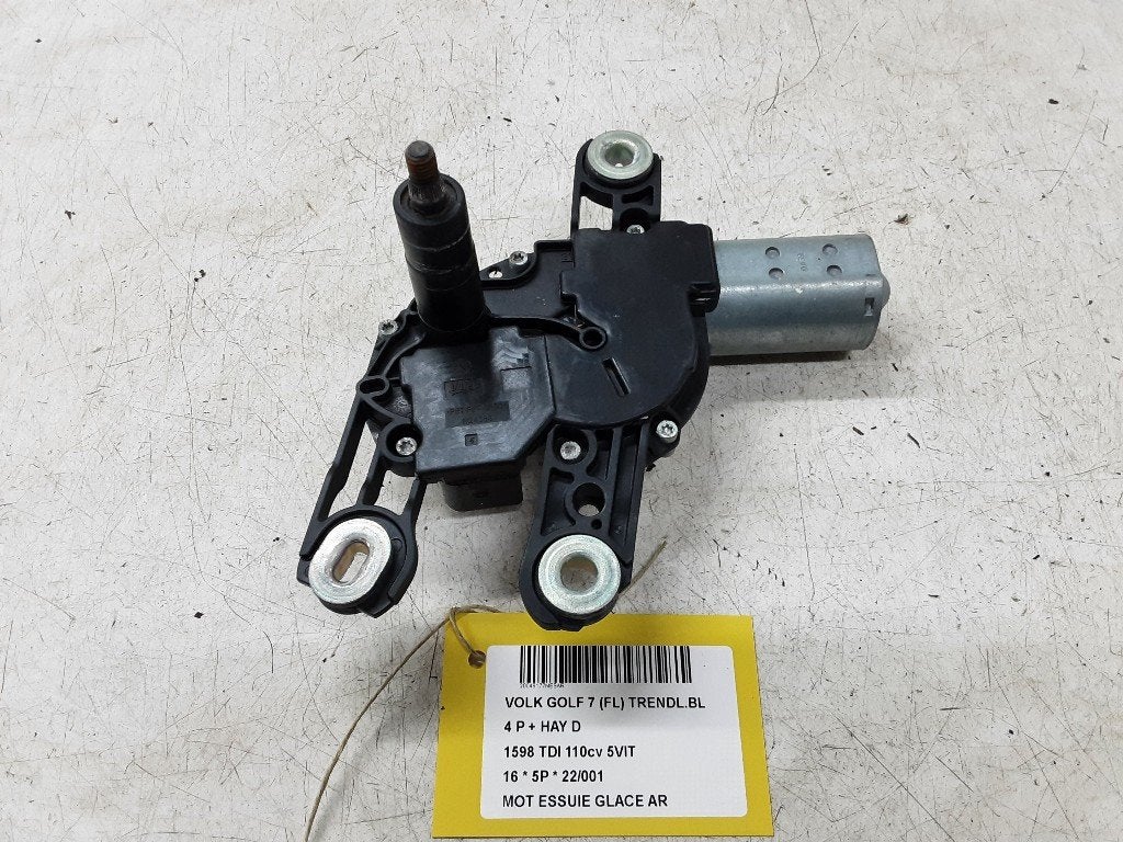 RUITENWISSERMOTOR ACHTER Golf VII (AUA) (5Q0955711A), Gebruikt, Volkswagen, Volkswagen AG, Kundenbetreuung@volkswagen.de