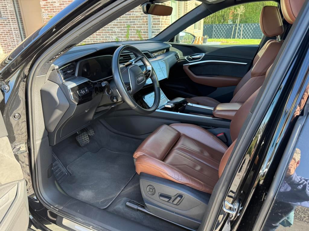 Audi e-tron 50 quattro (2021) 1e Eig(Vrij Beroep)| 92300km, Autos, Cuir, Achat, Euro 6, 5 portes