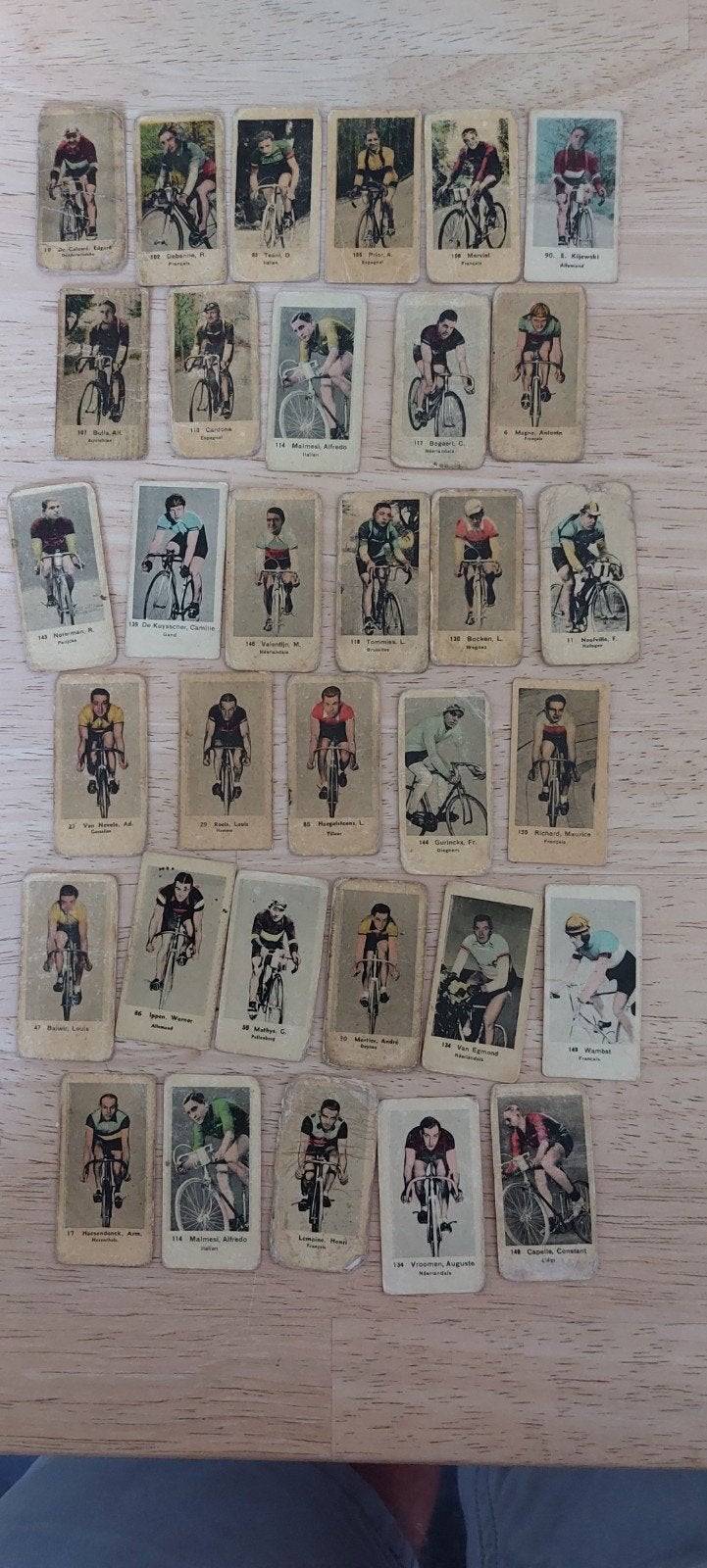 Wielerchromos, Collections, Articles de Sport & Football, Enlèvement ou Envoi, Utilisé