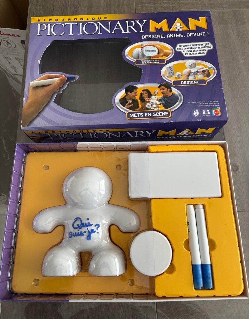 Pictionaire man, Ophalen of Verzenden, Zo goed als nieuw, Mattel