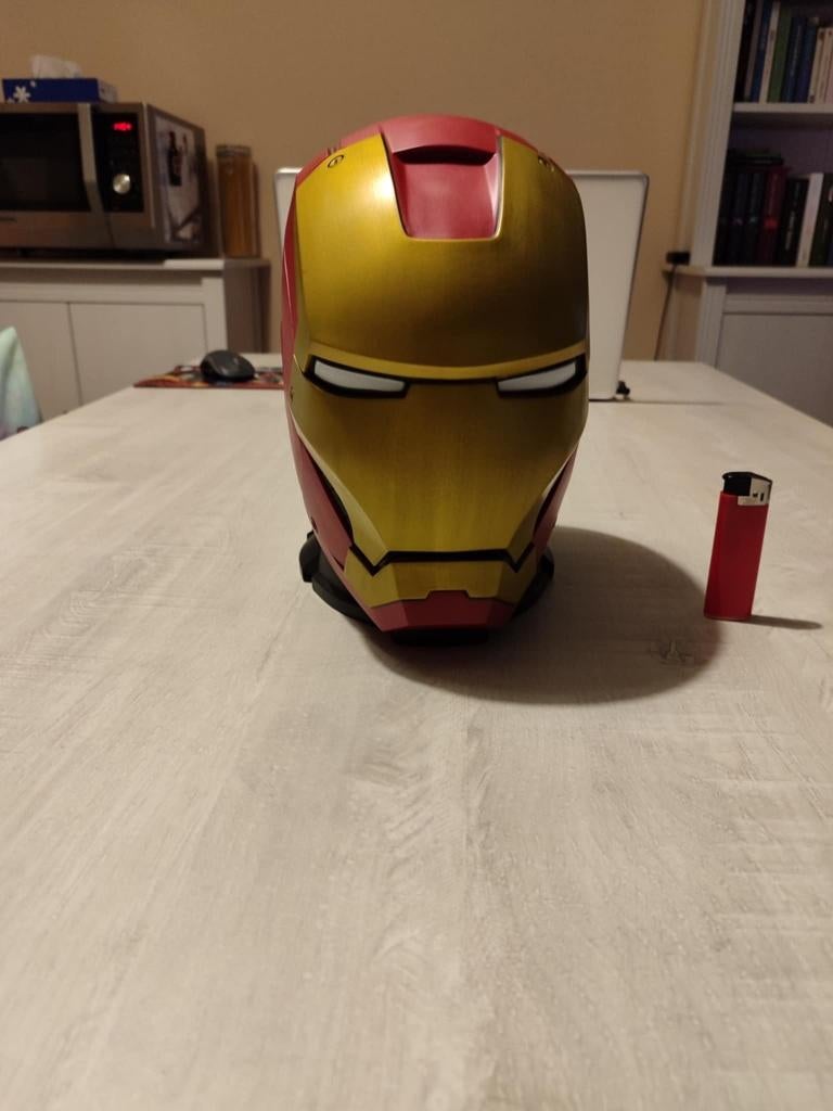 Casque tirelire Iron Man, Enlèvement, Comme neuf