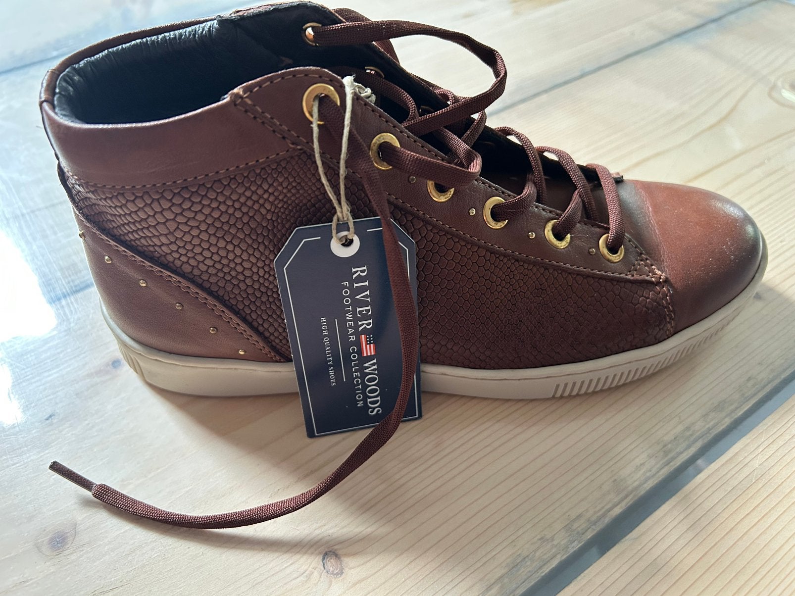 River Woods sneaker, Kleding | Dames, Bruin, Nieuw, Dansschoenen, Ophalen of Verzenden