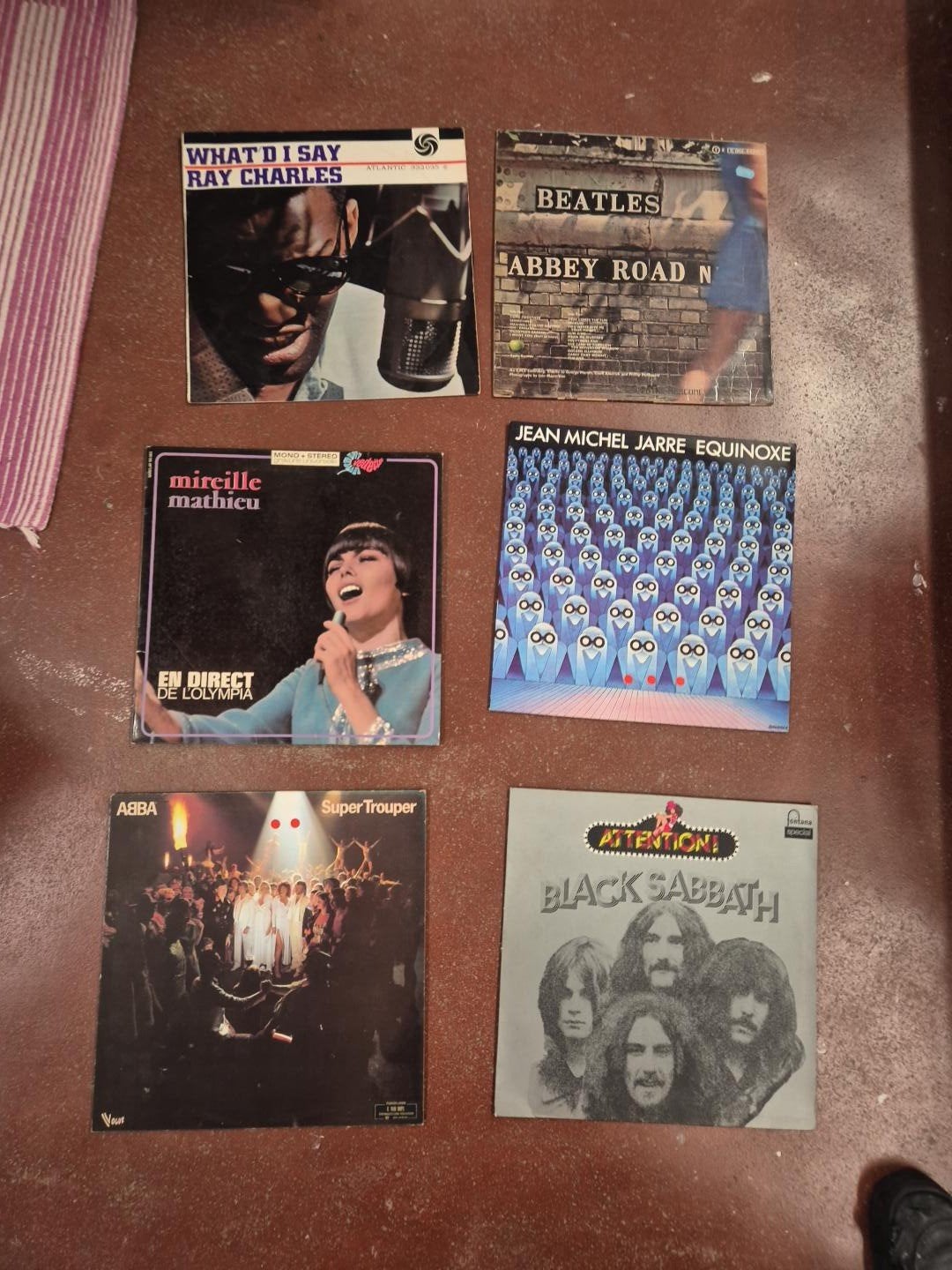 Titre : Collection de vinyles 33 tours – Pink Floyd, Dire St, Enlèvement, Utilisé, Pop