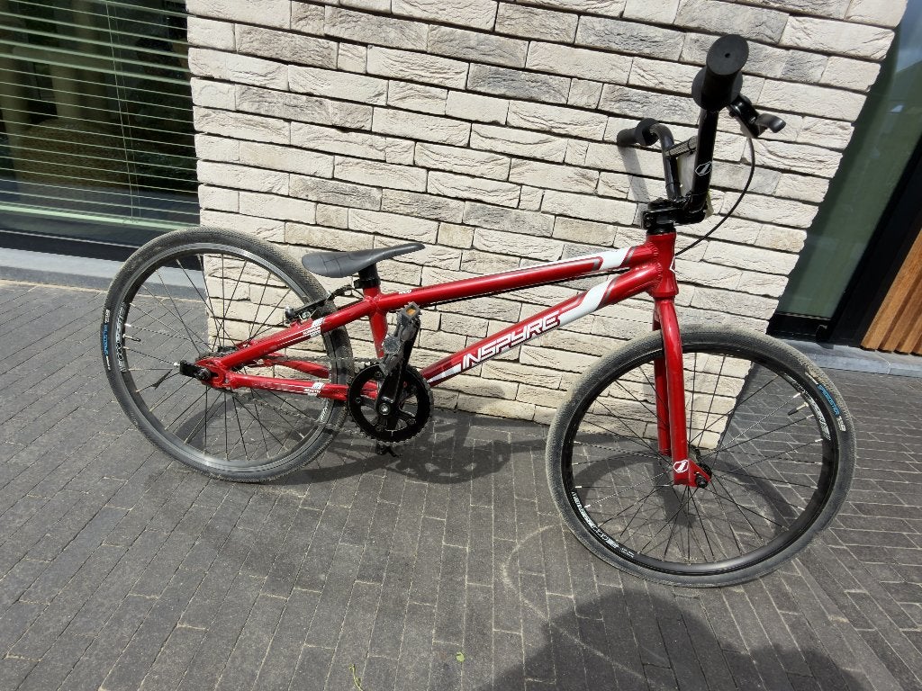 Inspyre Neo Expert race BMX 20 inch - rood, Vélos & Vélomoteurs, Frein sur jante, V-brakes, Aluminium, 16 à 20 pouces