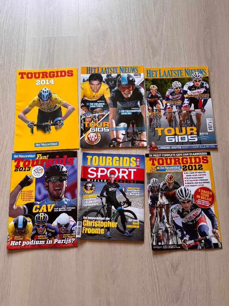 Diverse Tourgidsen, Ophalen of Verzenden, 1980 tot heden, Tijdschrift