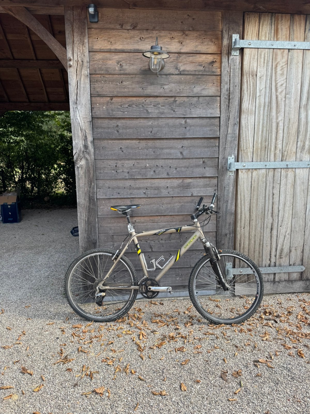 Mountenbike mercier te koop, Enlèvement