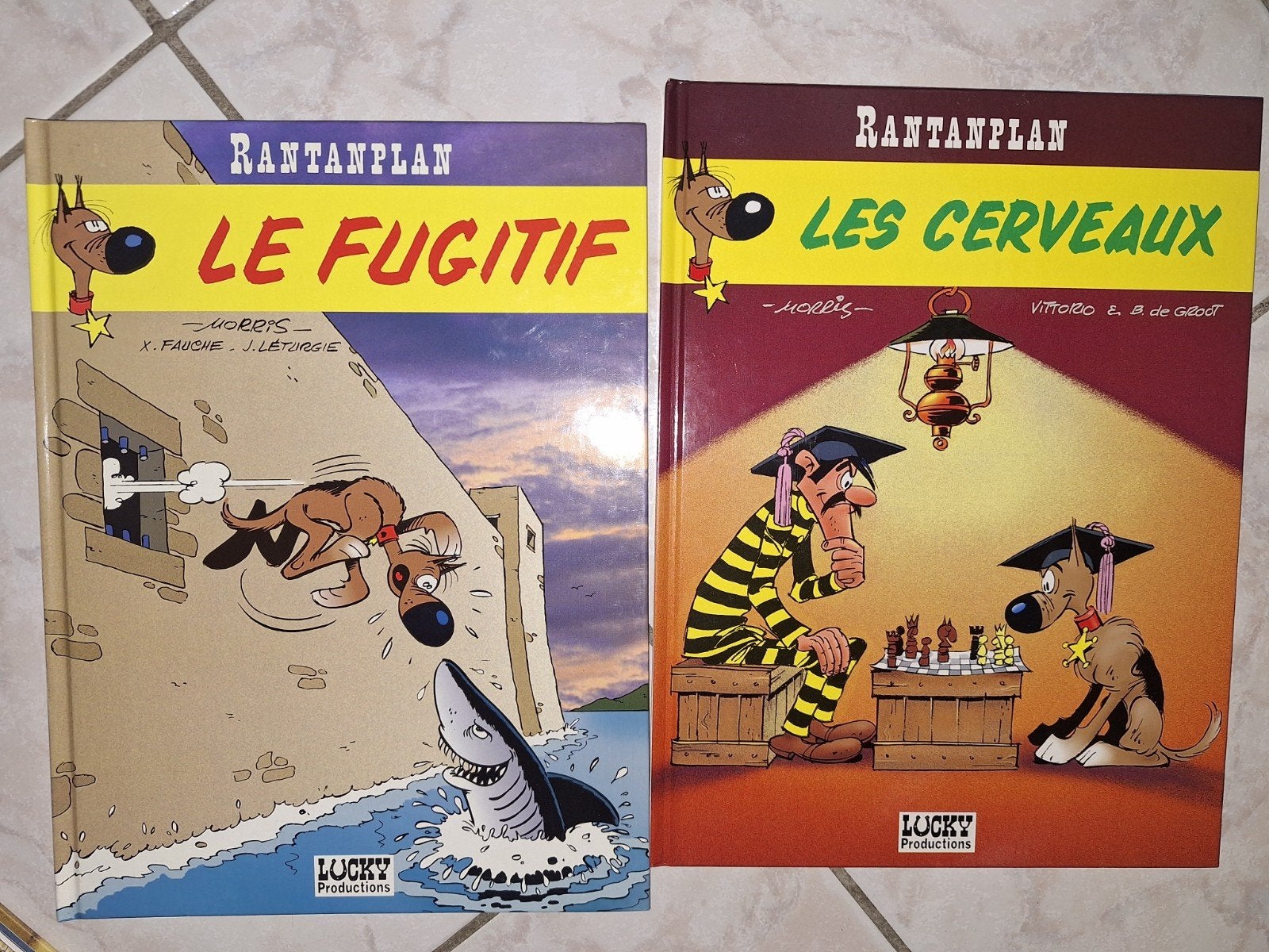 Lot de 2 Bd Rantanplan Premières éditions pour 12€, Plusieurs BD, Enlèvement, Comme neuf
