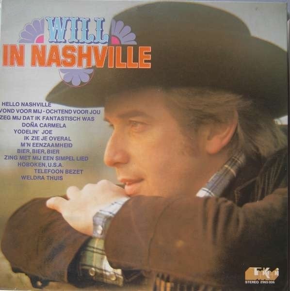 WILL TURA – Will In Nashville ( LP 1976 Belpop ), LP, Ophalen of Verzenden, Gatefold hoes, Pop