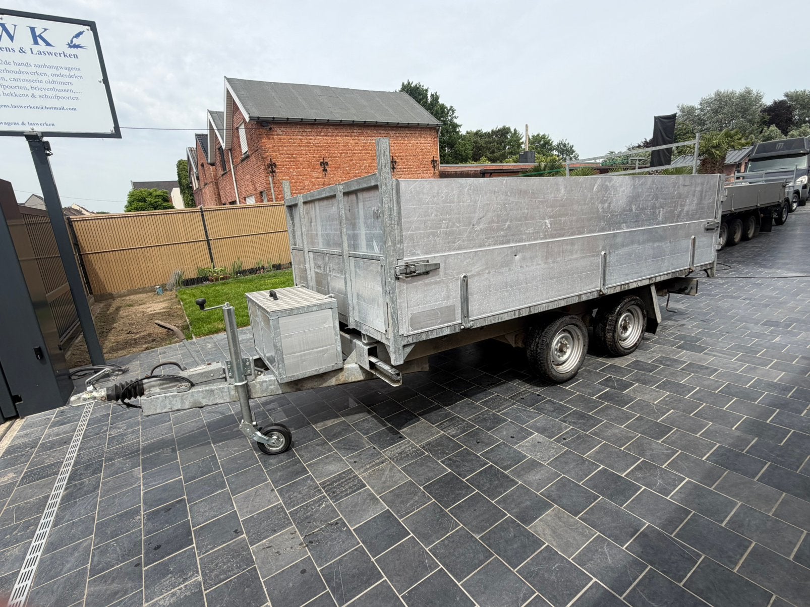 Elektrische kipper 3500 kg mtm, Ophalen, Gebruikt