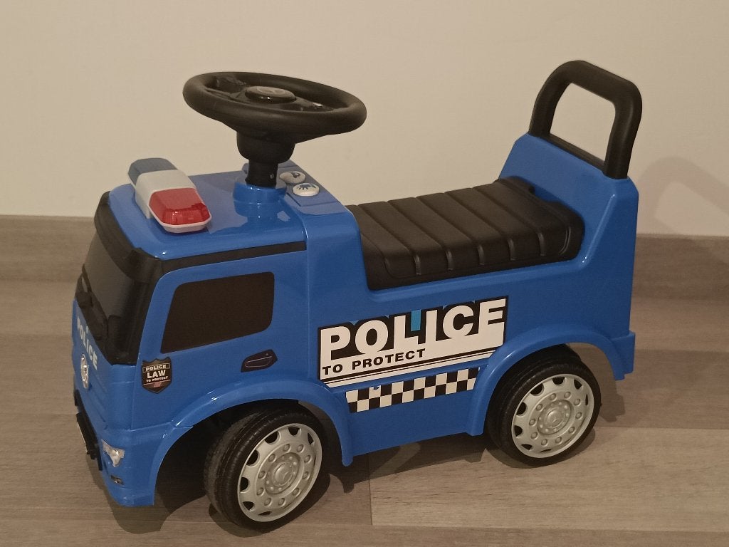 Loopauto Politie Mercedes, Kinderen en Baby's, Ophalen, Zo goed als nieuw