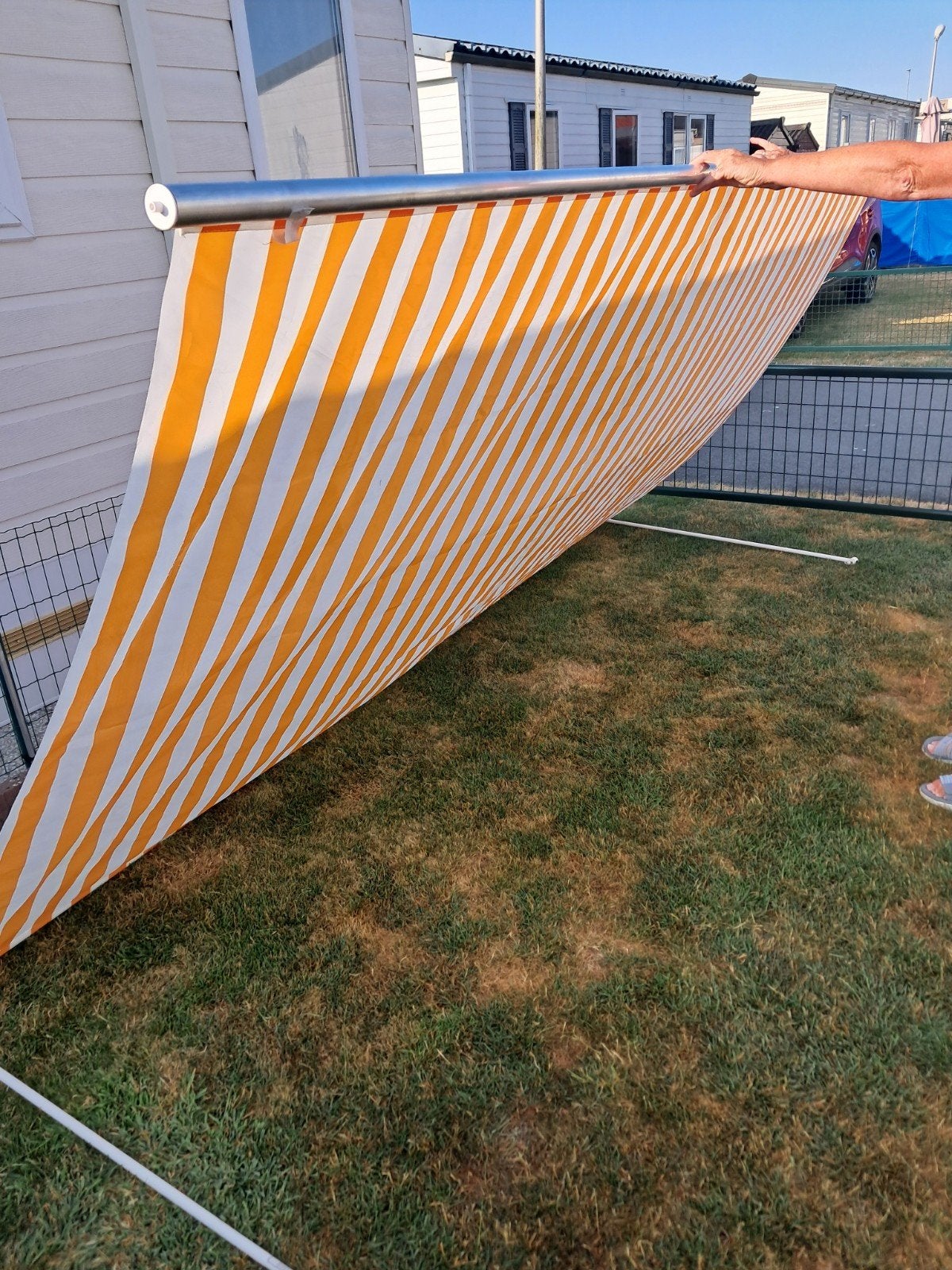zonneluifel, 150 tot 300 cm, Ophalen, Nieuw, 250 cm tot 450 cm