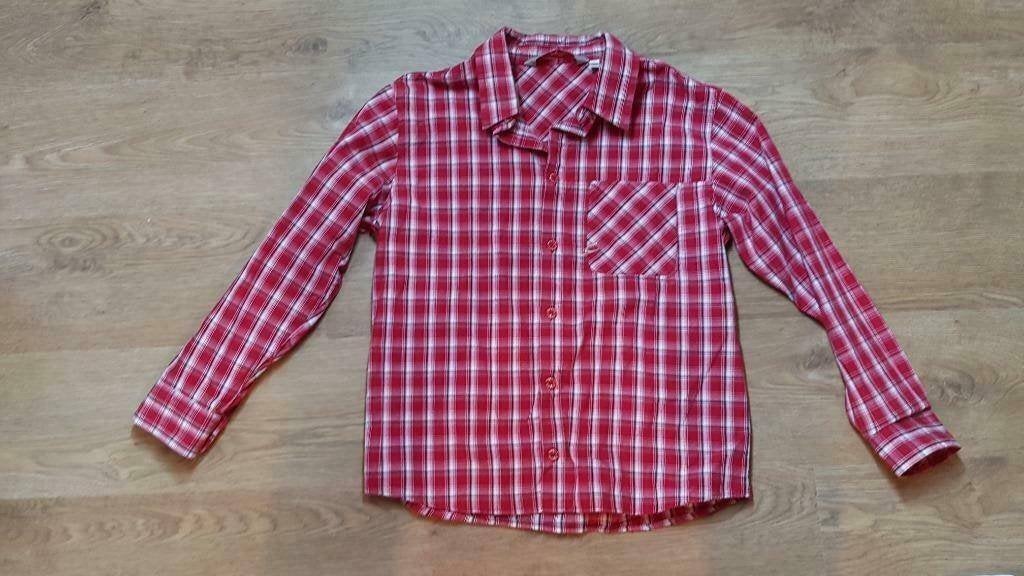 rood met wit hemd O'Neill maat 128, Kinderen en Baby's, O'neill, Overhemd of Blouse, Ophalen of Verzenden, Zo goed als nieuw