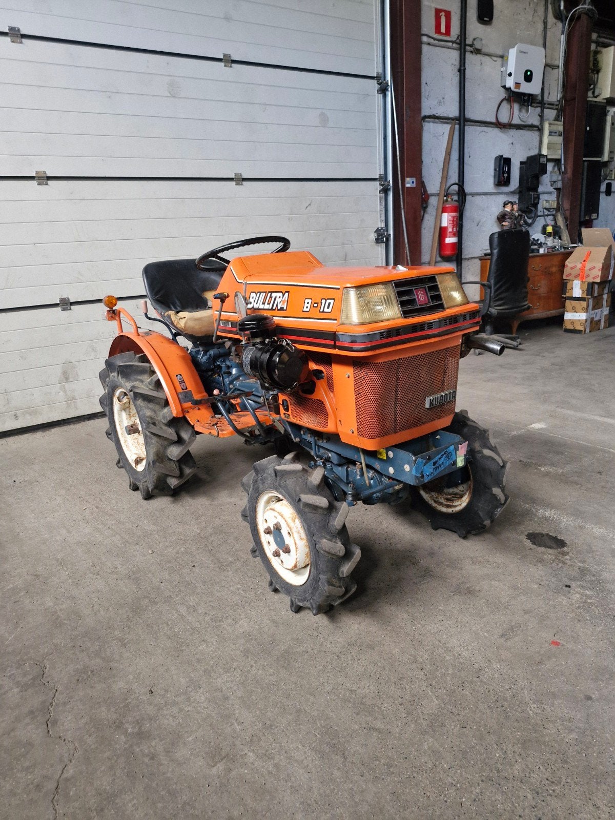 Kubota b10 4x4 microtractor, Ophalen of Verzenden