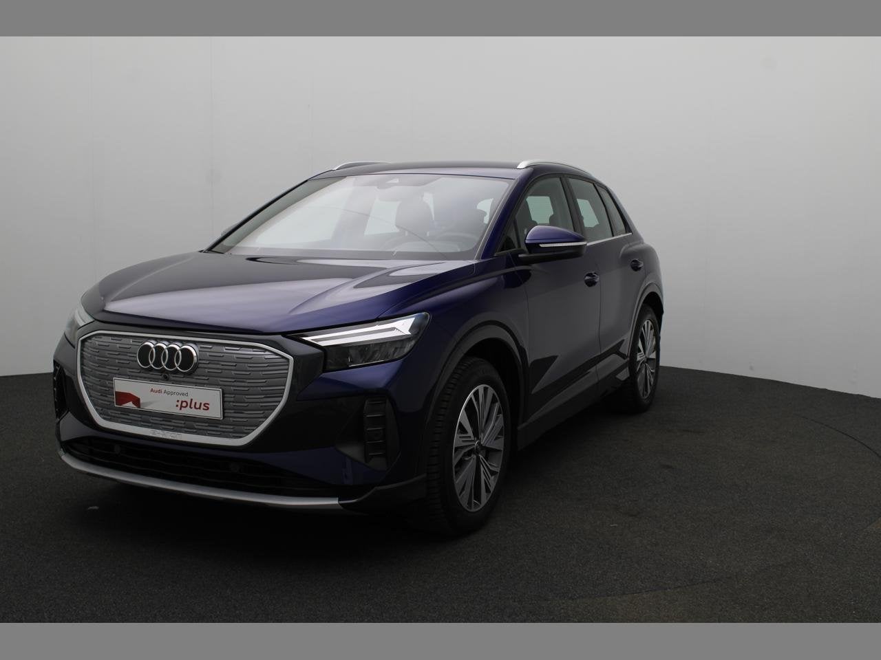 Audi Q4 e-tron 82 kWh 45 S line, Blauw, Elektrisch, Q4 e-tron, Bluetooth