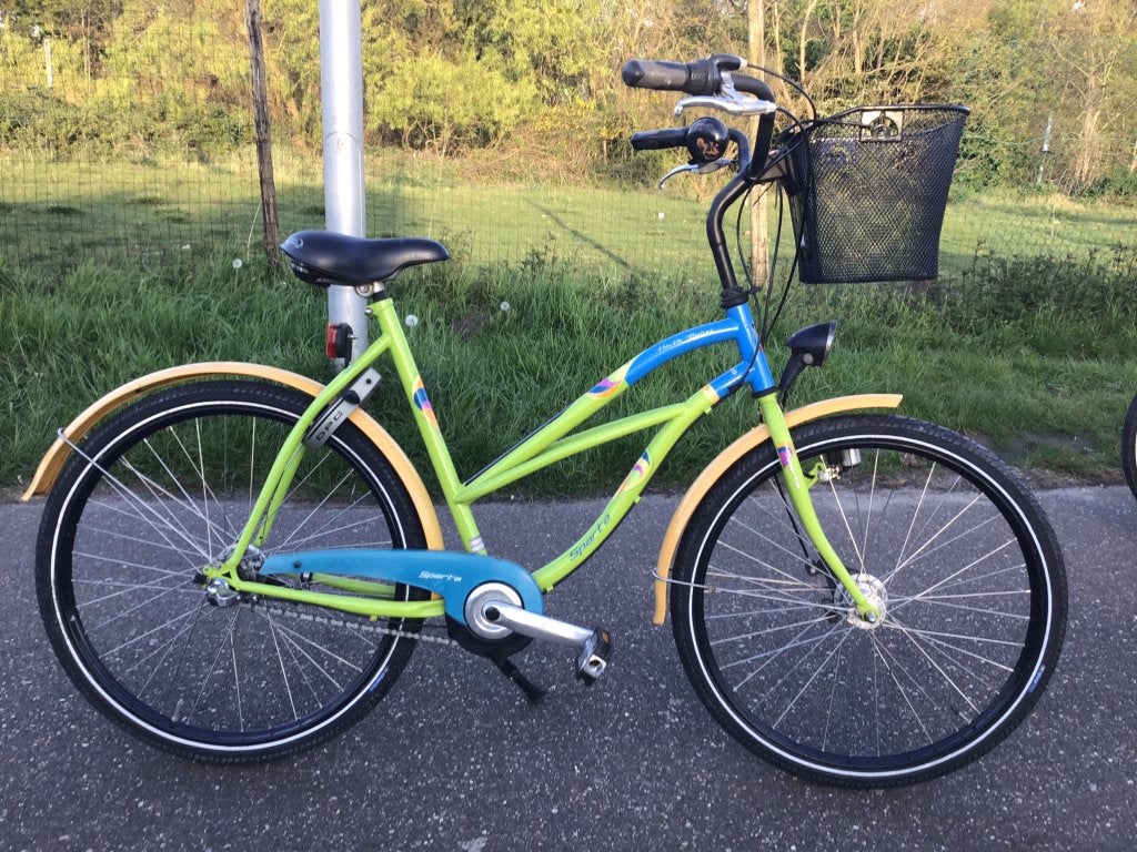 Meisjesfiets, Ophalen