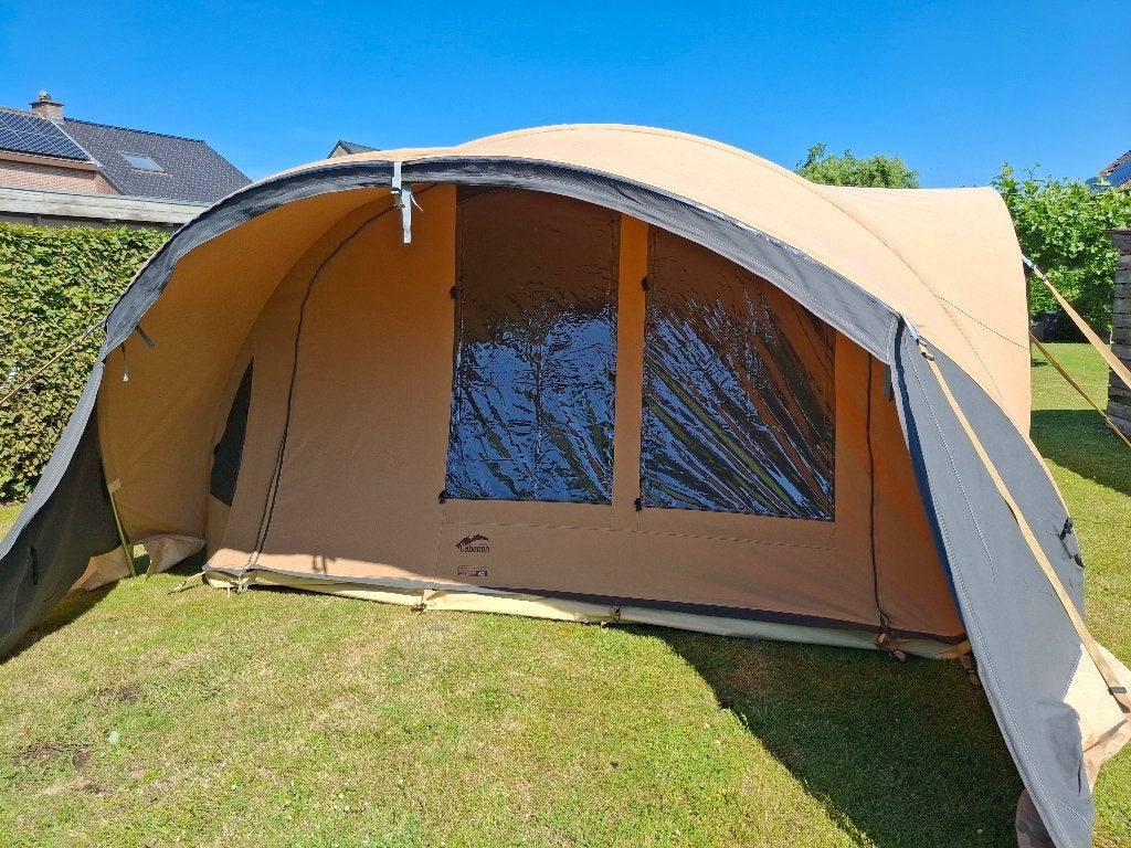 Tente roulotte de luxe Cabanon Mercury 2019, Caravanes & Camping, Caravanes pliantes, Cabanon, jusqu'à 6, Anthracite, Présent
