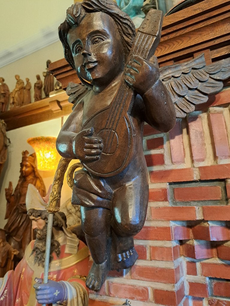 Antiek Brocante Kerk Benodigheden stolpen Meubels, Antiek en Kunst, Antiek | Religieuze voorwerpen, Ophalen
