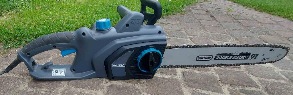 tronçonneuse électrique neuve, Jardin & Terrasse, Outils à main, Enlèvement, Comme neuf