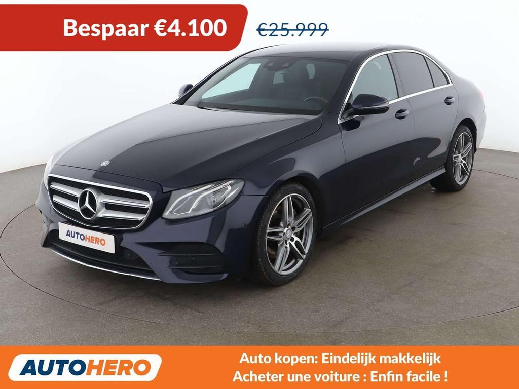 Mercedes-Benz E-Klasse E220 E 220 d AMG Line (bj 2016), Auto's, Automaat, 4 deurs, Achterwielaandrijving, Blauw